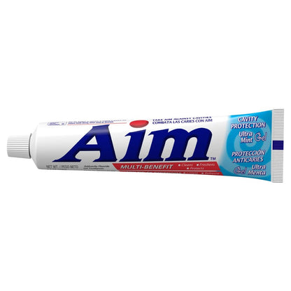 Aim Cavity Protection Mint Gel 5.5z - Pack of 6