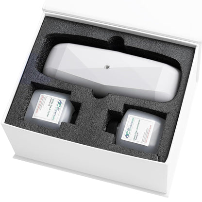 Air Esscentials Diamond Gift Set - Bluetooth Diffuser with 2 Signature Scents (White)