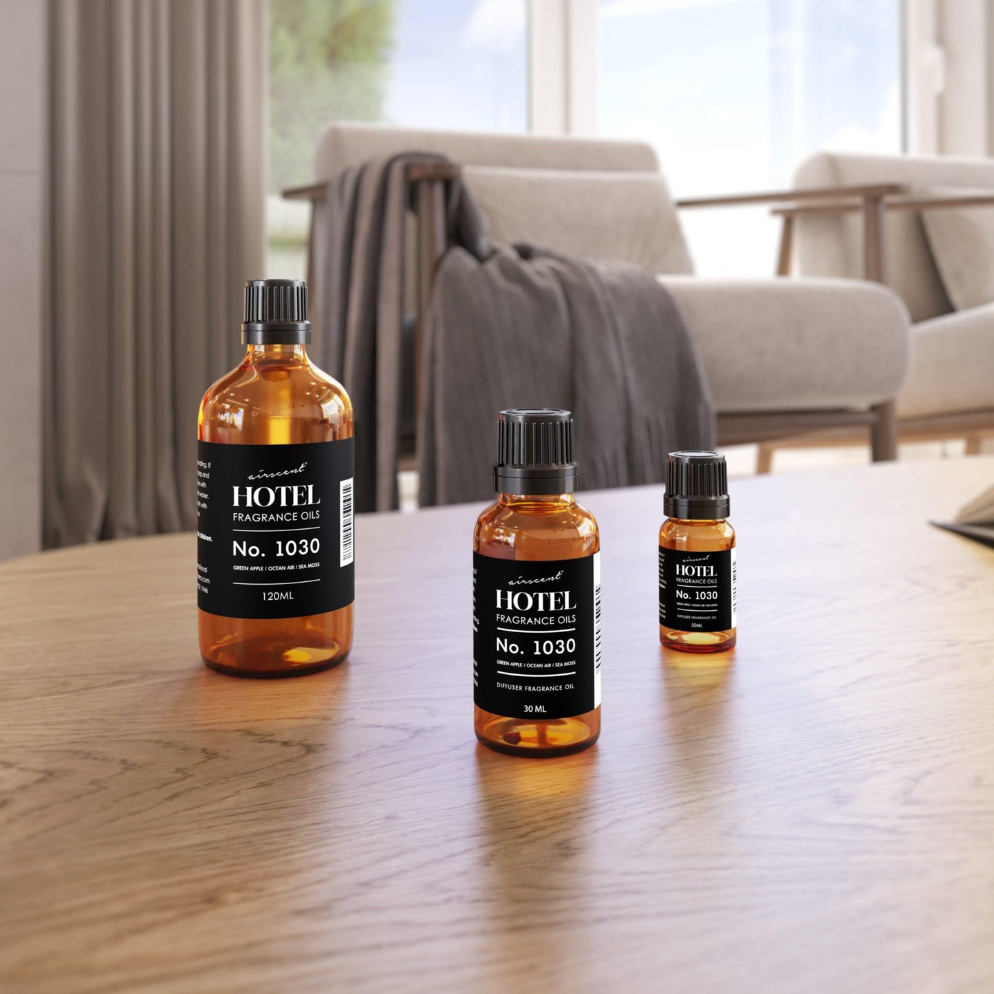 Air-Scent Hotel Diffuser Oil No. 1030 – Beach House Scent (10 mL) for Ultrasonic & Waterless Diffusers