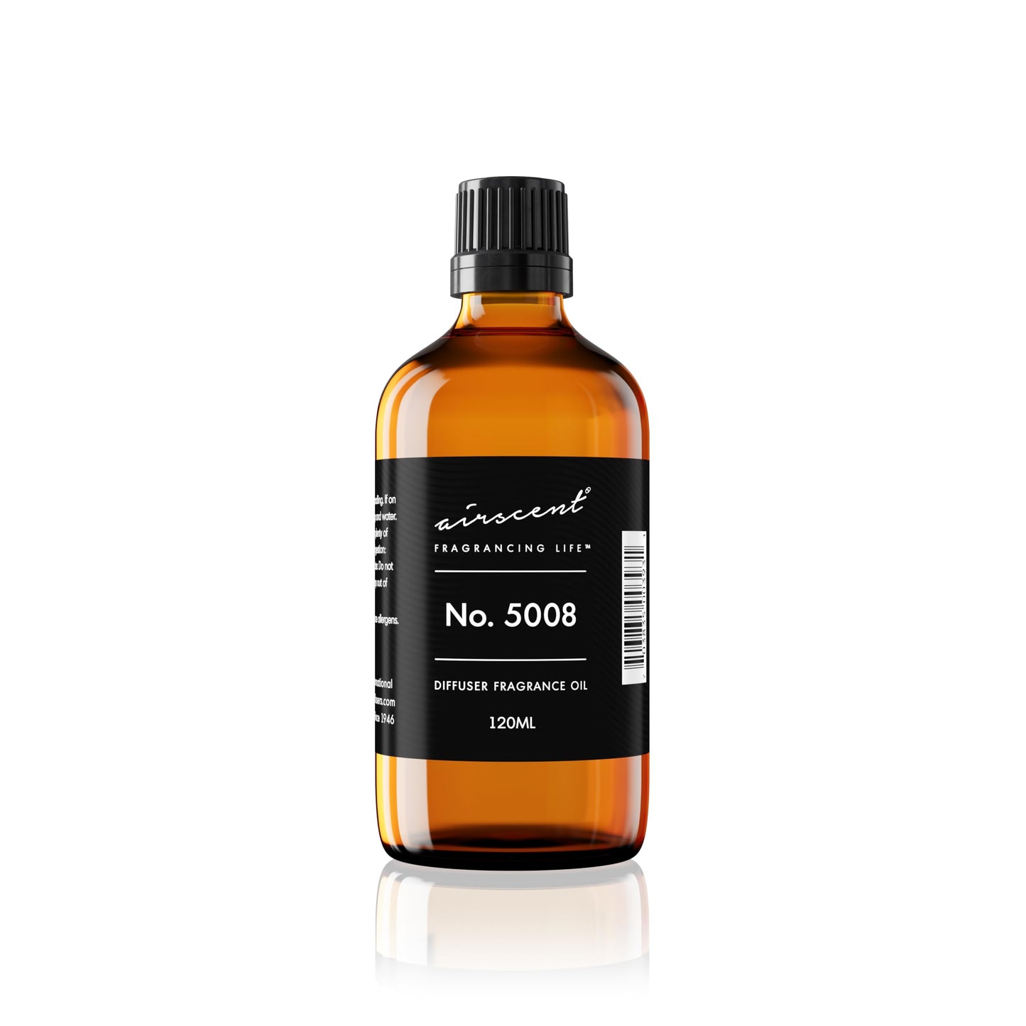 AirScent Diffuser Oil – Tobacco Vanille Inspired Perfume Dupe No. 5008 (120 ml) – Fragrance Oil for Diffusers & Crafting