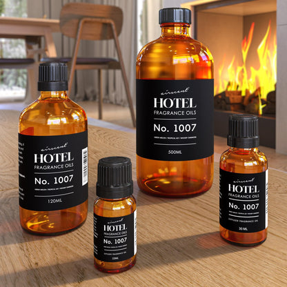 AirScent Hotel Diffuser Oil No. 1007 - Green Melon, Tropical Lily & Oakmoss | Premium Fragrance Oil 10 mL