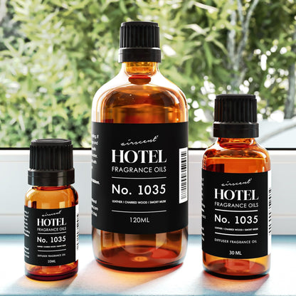 AirScent Hotel Diffuser Oil No. 1035 – Cade 26 Santal Inspired (10 mL) | Glass Dropper