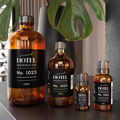 AirScent Hotel Diffuser Oil No. 1025 – Rose Stems Apple Blossom Exotic Woods (10 mL) | Premium Fragrance Oil for Ultrasonic & Waterless Diffusers