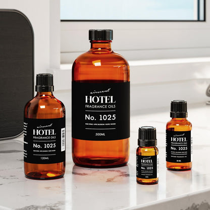 AirScent Hotel Diffuser Oil No. 1025 – Rose Stems Apple Blossom Exotic Woods (10 mL) | Premium Fragrance Oil for Ultrasonic & Waterless Diffusers
