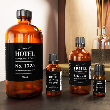 AirScent Hotel Diffuser Oil No. 1025 – Rose Stems Apple Blossom Exotic Woods (10 mL) | Premium Fragrance Oil for Ultrasonic & Waterless Diffusers