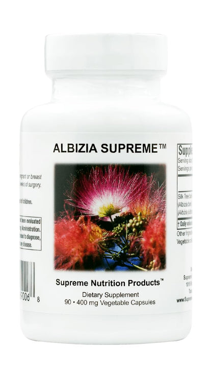 Supreme Nutrition Albizia Supreme - 90 Silk Tree Bark Vegetarian Capsules