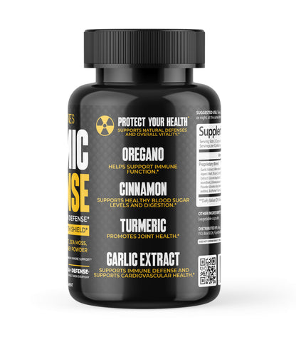 Alex Jones Naturals Atomic Defense – Organic Sea Moss Capsules for Immune Support