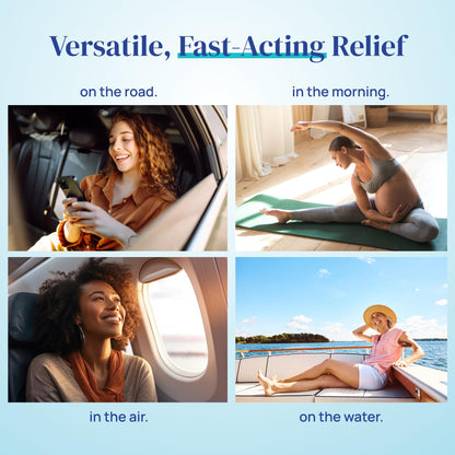 Allclair Nausea Relief Inhaler (Pack of 4) — Fast, Drug-Free & Portable