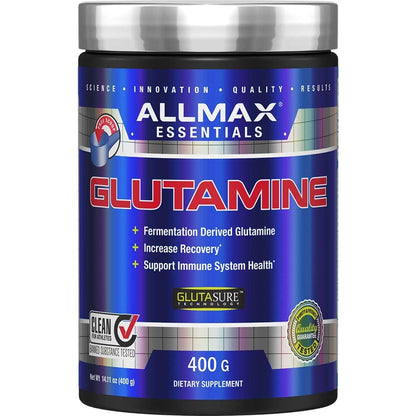 ALLMAX Essentials Arginine HCL 400 g - Vegan & Gluten Free - 200 Servings