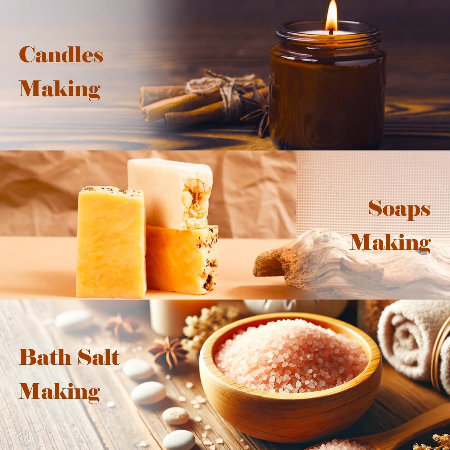 AmaKane Bakery Fragrance Oils – 6x10ml Fall Scents: Apple Cinnamon, Sugar Cookies, Snickerdoodle, Eggnog Cake, Blueberry Muffin, Hot Fudge