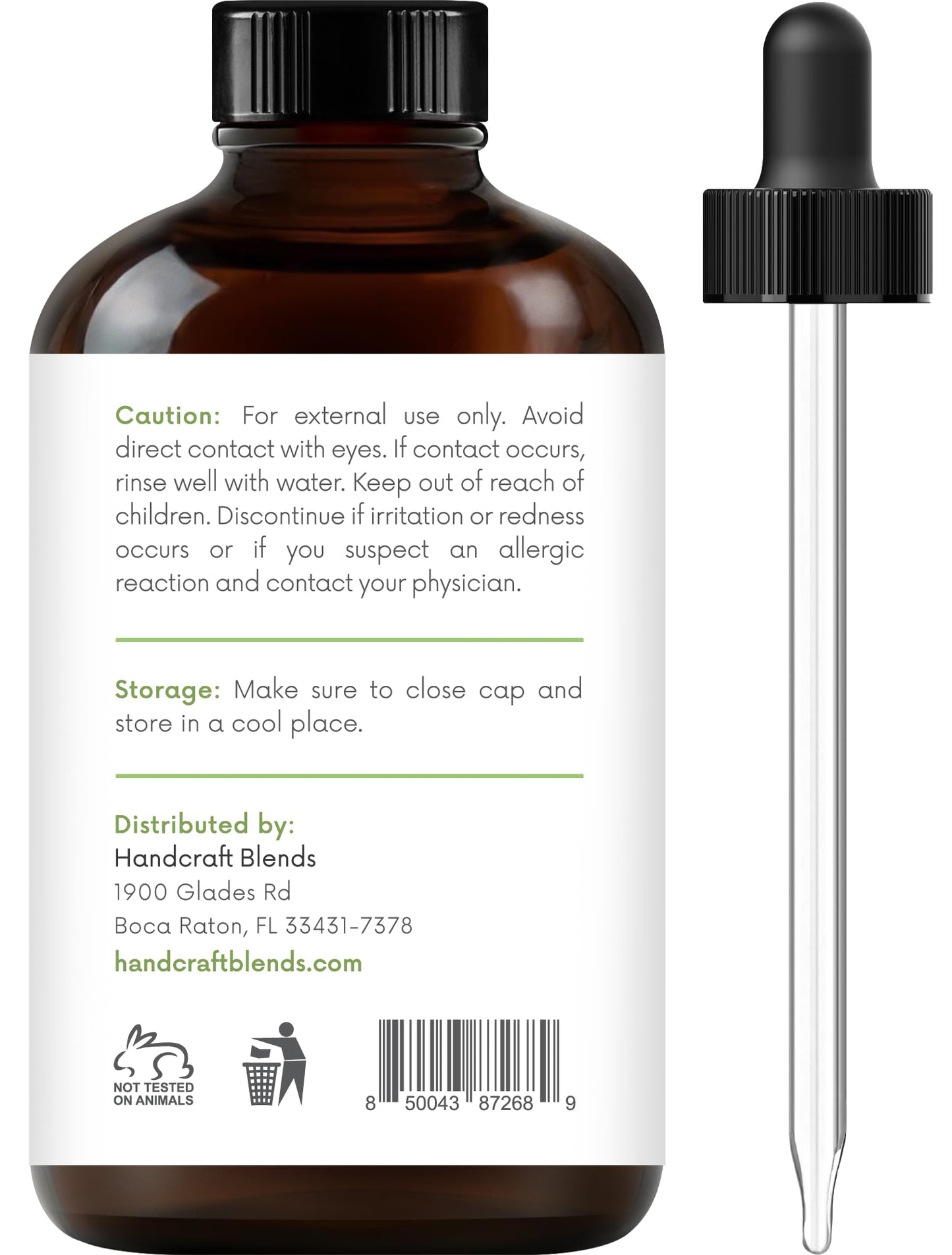 Handcraft Blends Palmarosa Essential Oil - 4 oz - Pure & Natural
