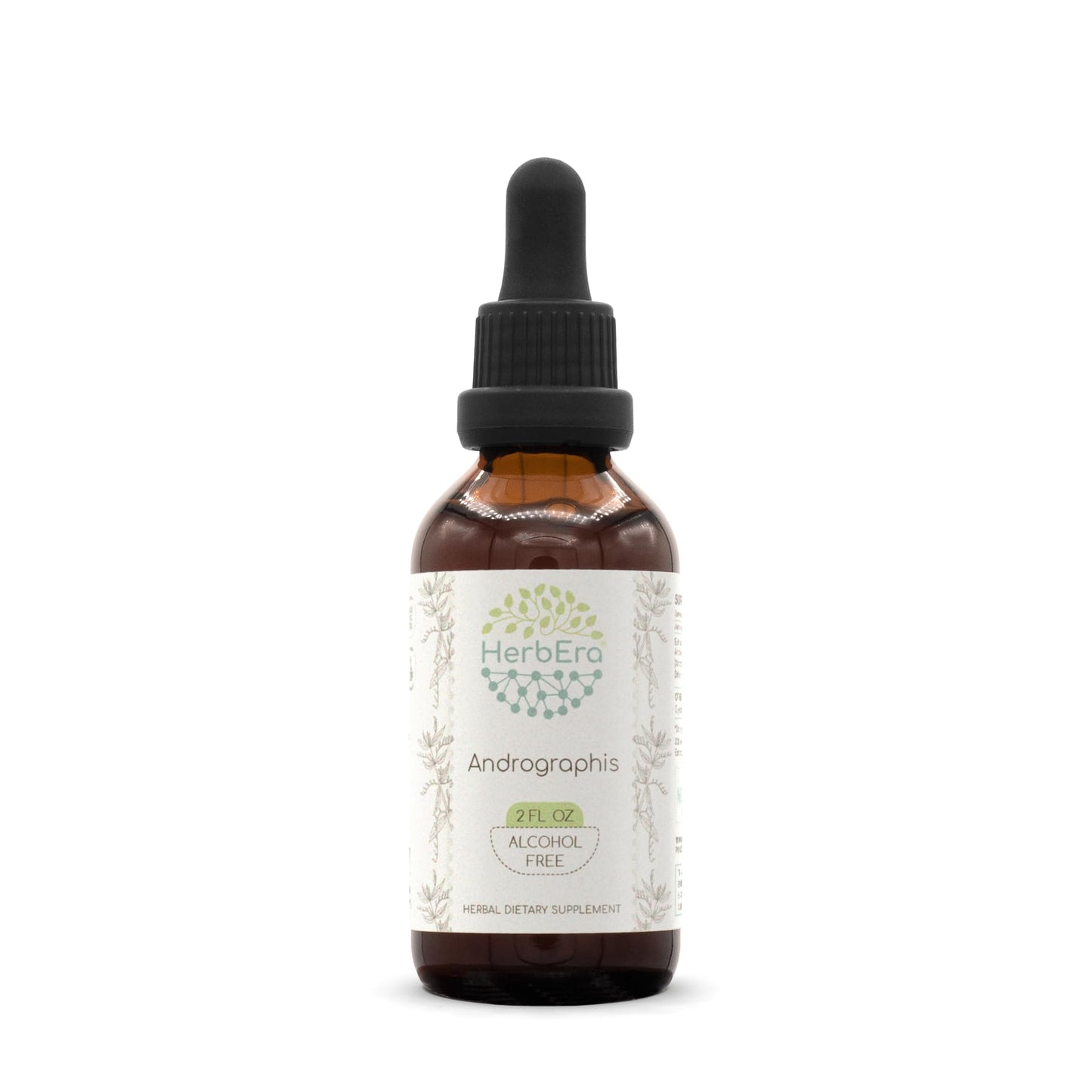 Andrographis B60 Alcohol-Free Herbal Tincture 2 fl oz | Fah Talai Jone & Chuan Xin Lian