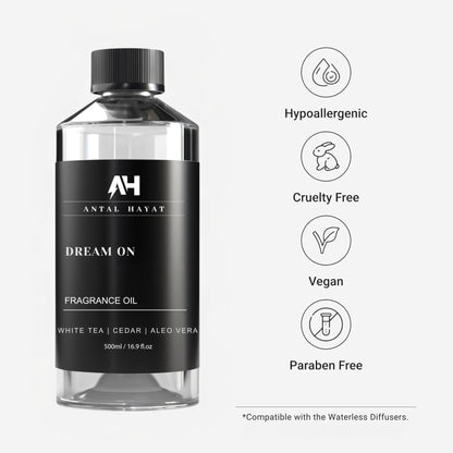 Antal Hayat Dream On 500mL Essential Oil Blend | Luxury Aromatherapy