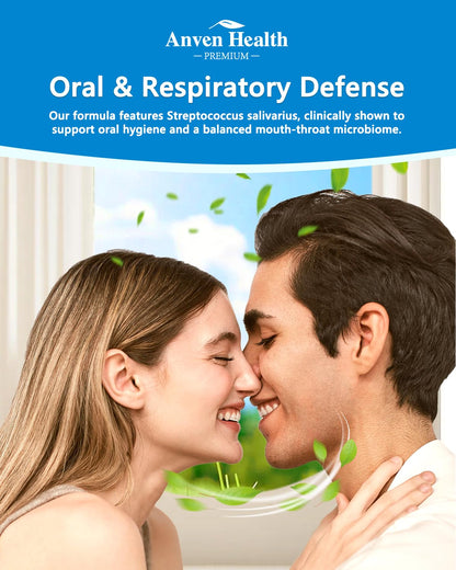 Anven Health Oral Probiotics Lozenges – Bad Breath & Gum Repair, Mint, Sugar-Free (270 Lozenges)