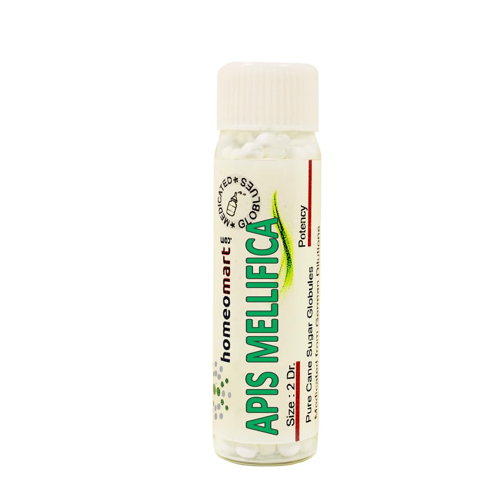 Apis Mellifica Homeopathy Pellets 1M Potency – Pack of 3 | Homeomart