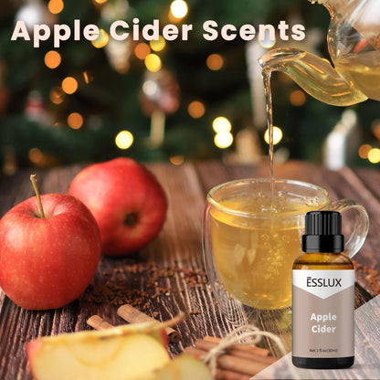 Apple Cider Fragrance Oil – ESSLUX 30 ml for Diffuser, Candle & Soap Making