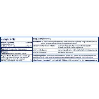 ARM & HAMMER Complete Care Fluoride Toothpaste – Fresh Mint 6 oz (Pack of 12)