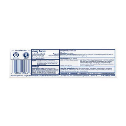 ARM & HAMMER Sensitive Teeth & Gums Toothpaste 4.5 oz (Pack of 3)