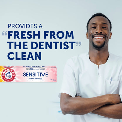 Arm & Hammer Sensitive Toothpaste - Refreshing Mint (12-Pack, 4.5 oz)