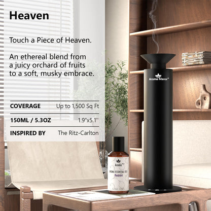 Aroma Manor Heaven Scent 150ML Diffuser Oil – Bergamot, Apple, Peach & Musk