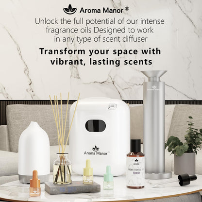 Aroma Manor Hotel Scents Luxe Rouge – Baccarat Hotel Inspired Essential Oil for Diffusers | 150mL