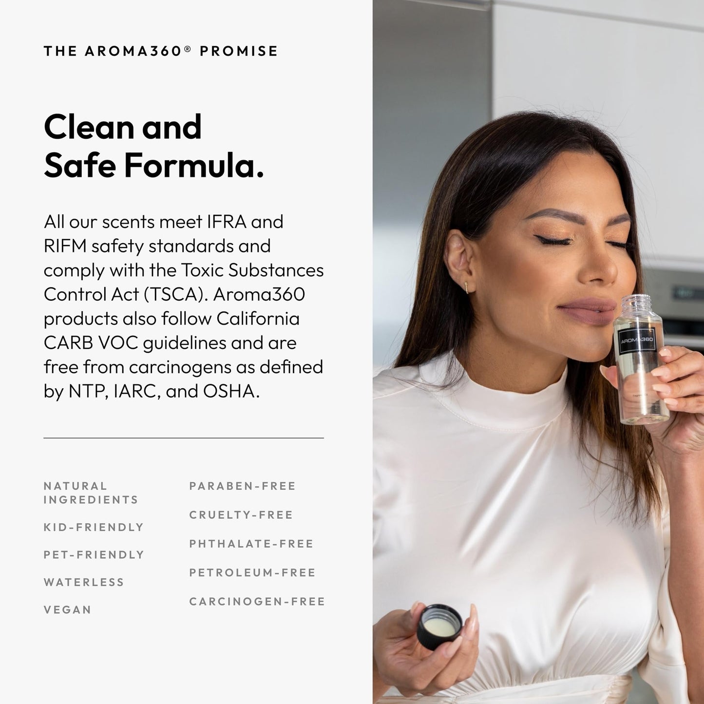 Aroma360 Blue Diffuser Oil Blend | Luxury Reed Diffuser Aromatherapy | Blue Cedar, Lavender & Eucalyptus | 4.1 fl oz (120 mL)