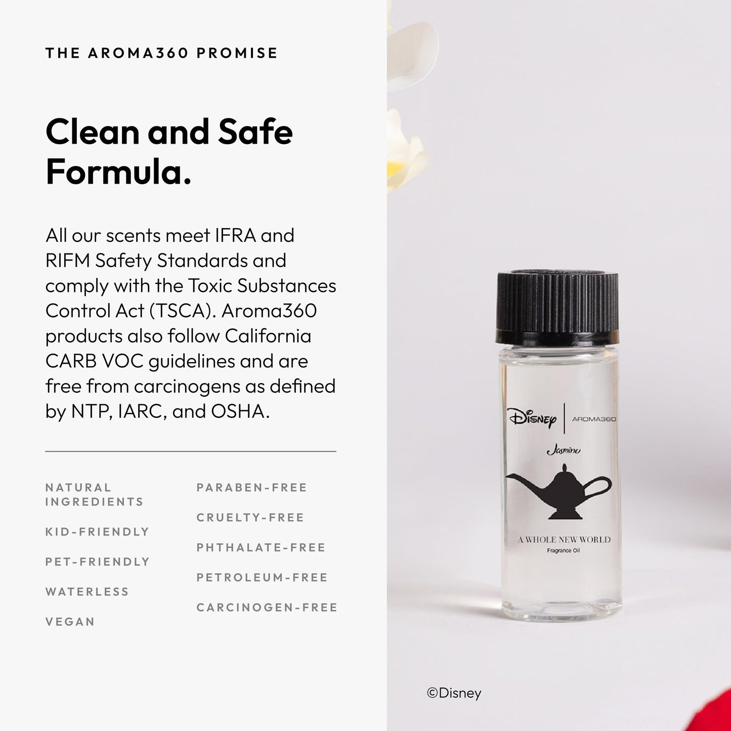 Aroma360 Disney: A Whole New World Fragrance Oil Blend | Luxury Diffuser Oil 50 mL