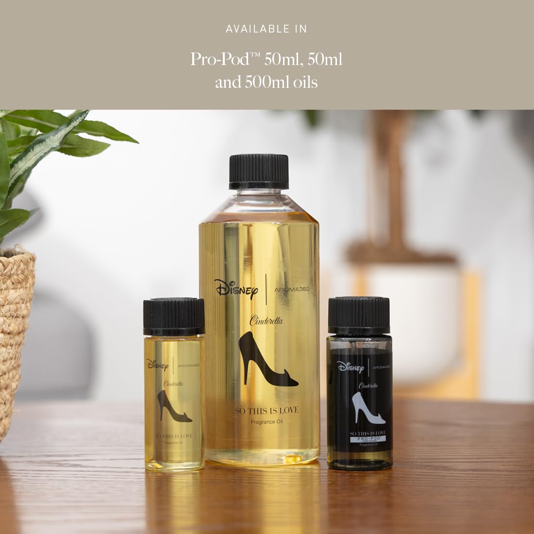 Aroma360 x Disney So This is Love Oil Blend – Pear, Jasmine & Patchouli Diffuser Oil, 16.9 oz (500 mL)