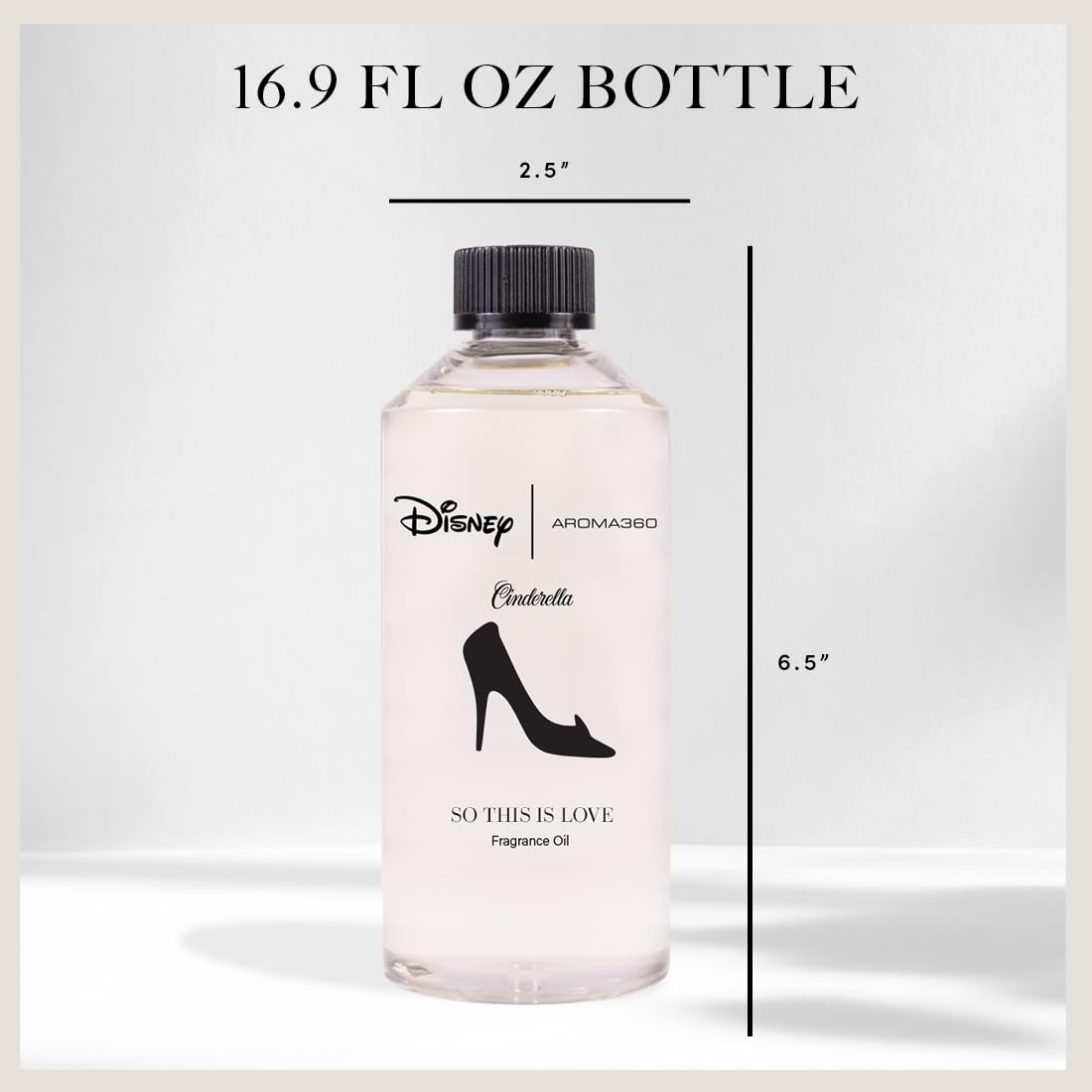 Aroma360 x Disney So This is Love Oil Blend – Pear, Jasmine & Patchouli Diffuser Oil, 16.9 oz (500 mL)