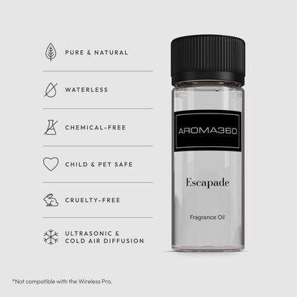 Aroma360 Escapade Fragrance Oil – Luxury Diffuser Oil (50ml)