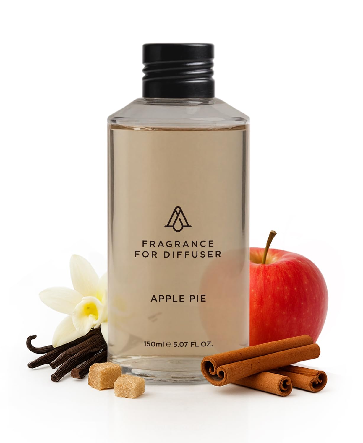 Apple Pie Diffuser Oil by AromaPlan – 5 oz (148 ml), Luxury Hotel Fragrance, Made in USA