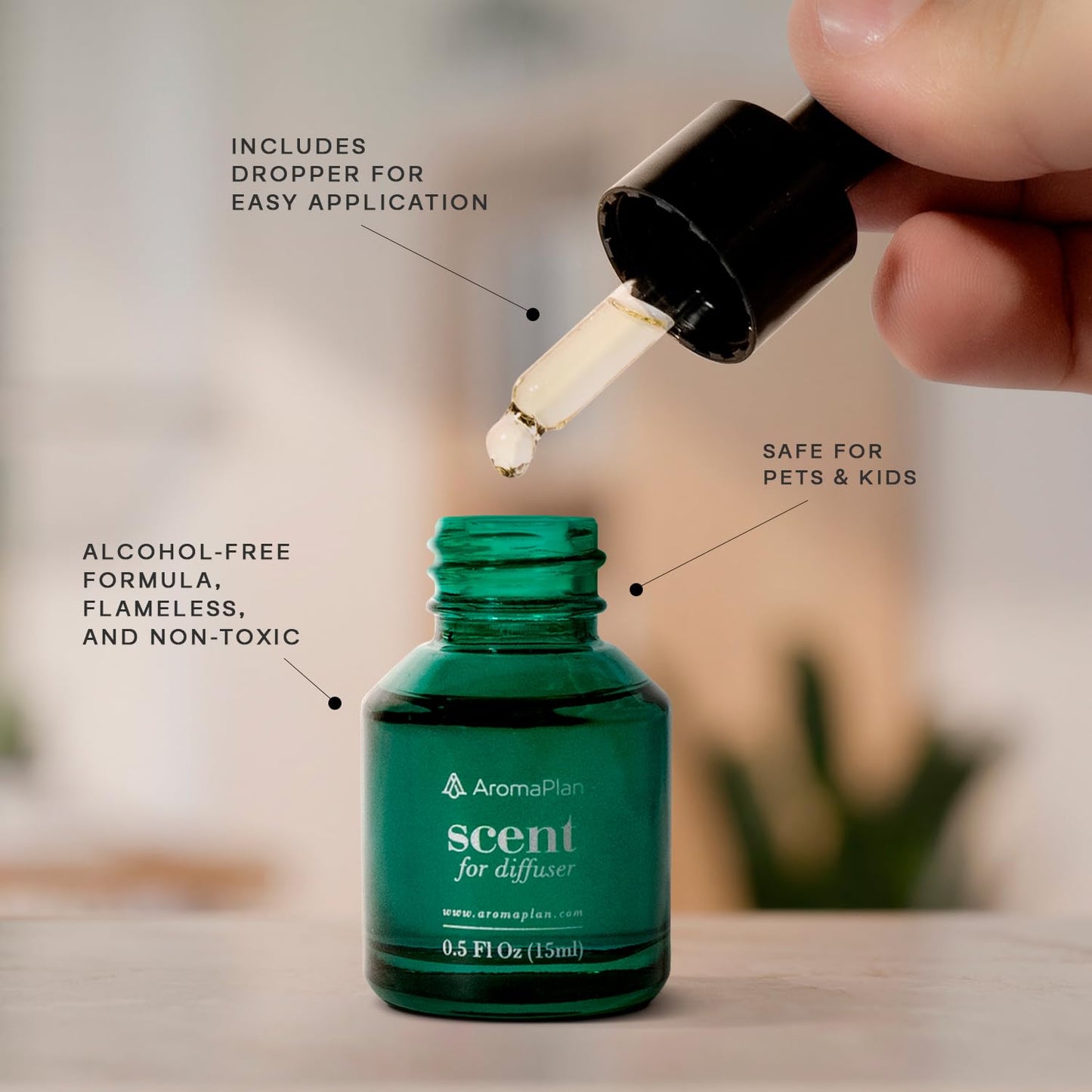 AromaPlan Hotel Scent Diffuser Oil – 24 Knights, 15 mL, USA Made