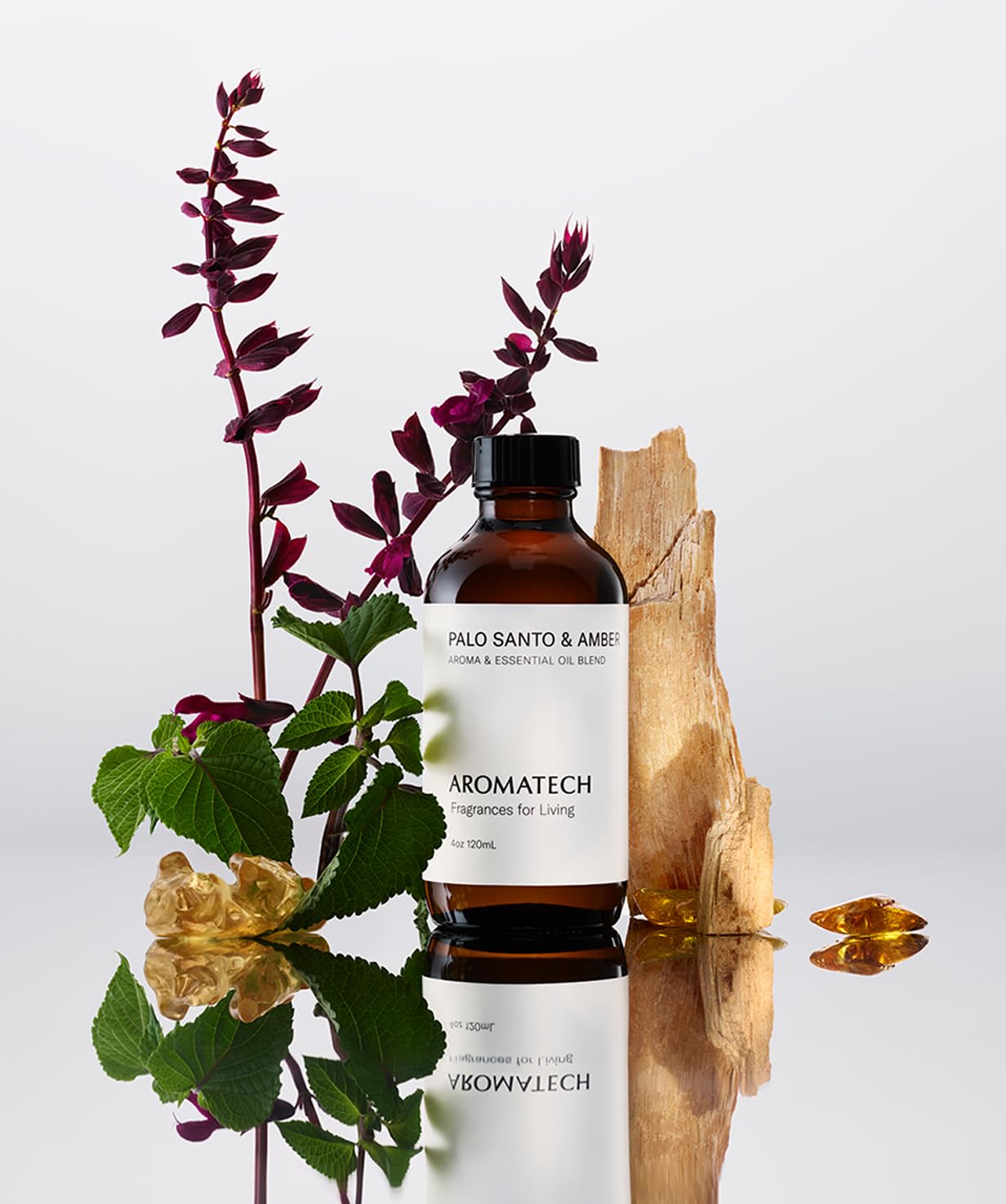 AromaTech Palo Santo & Amber Diffuser Oil – 500 mL