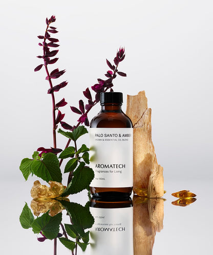 AromaTech Palo Santo & Amber Diffuser Oil – 500 mL