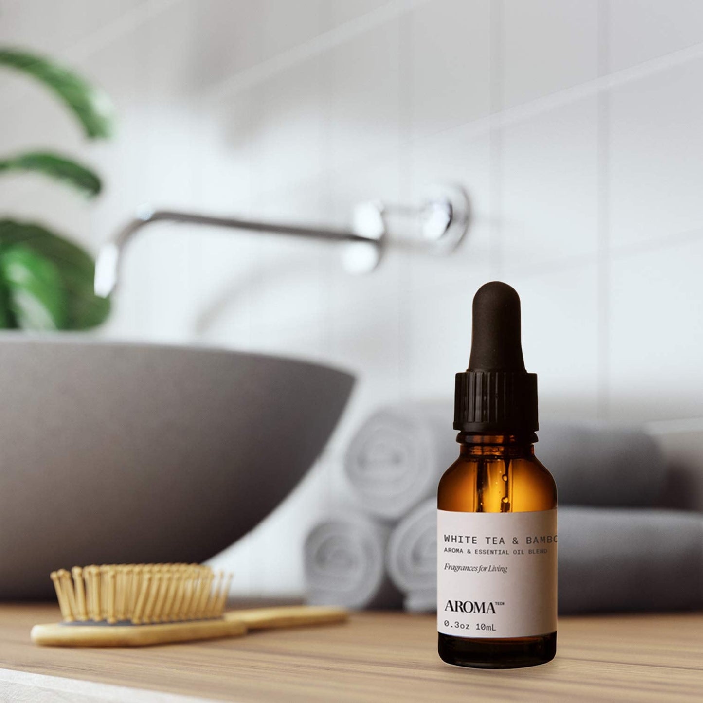 AromaTech White Tea & Bamboo Aroma Oil for Diffusers - 10 ml