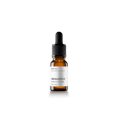 AromaTech White Tea Essential Oil Blend – Luxury Hotel Inspired Aromatherapy (0.3 fl oz / 10 mL)