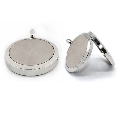 Aromatherapy Essential Oil Diffuser Necklace - Stainless Steel Locket Pendant Tree of Life