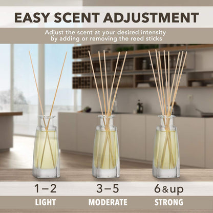 AROMATIKA Cinnamon Reed Diffuser – 2x100ml Home Fragrance