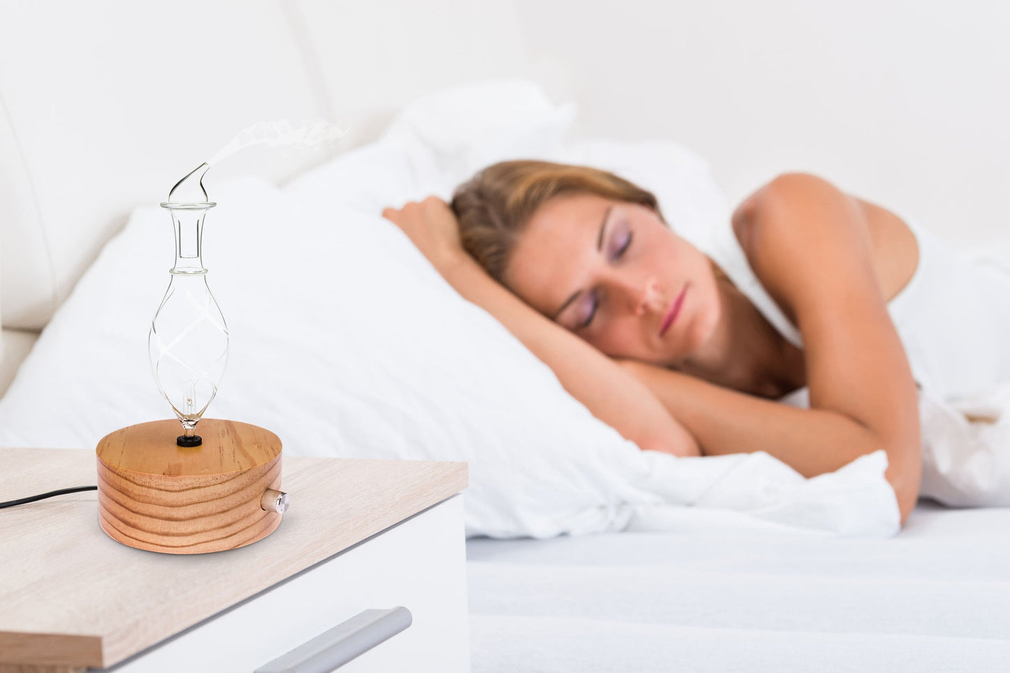 ArOmis Aromatherapy Wood & Glass Diffuser - Solum Lux Vitis