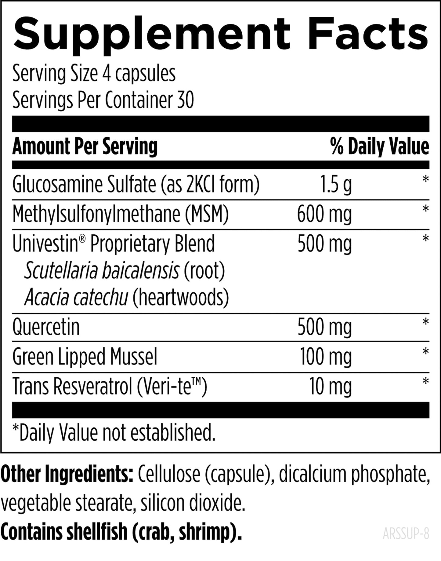 ArthroSoothe Supreme – Joint Support Supplement (Non-GMO, 120 Capsules) | Designs for Health