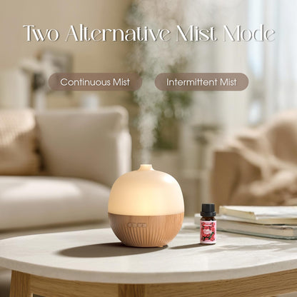 ARVIDSSON 2 Pack Essential Oil Diffuser – 100ml Ultrasonic Diffuser with Mood Light