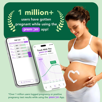 Easy@Home PdG Test Strips 10 Pack – Ovulation Tracking with Premom App