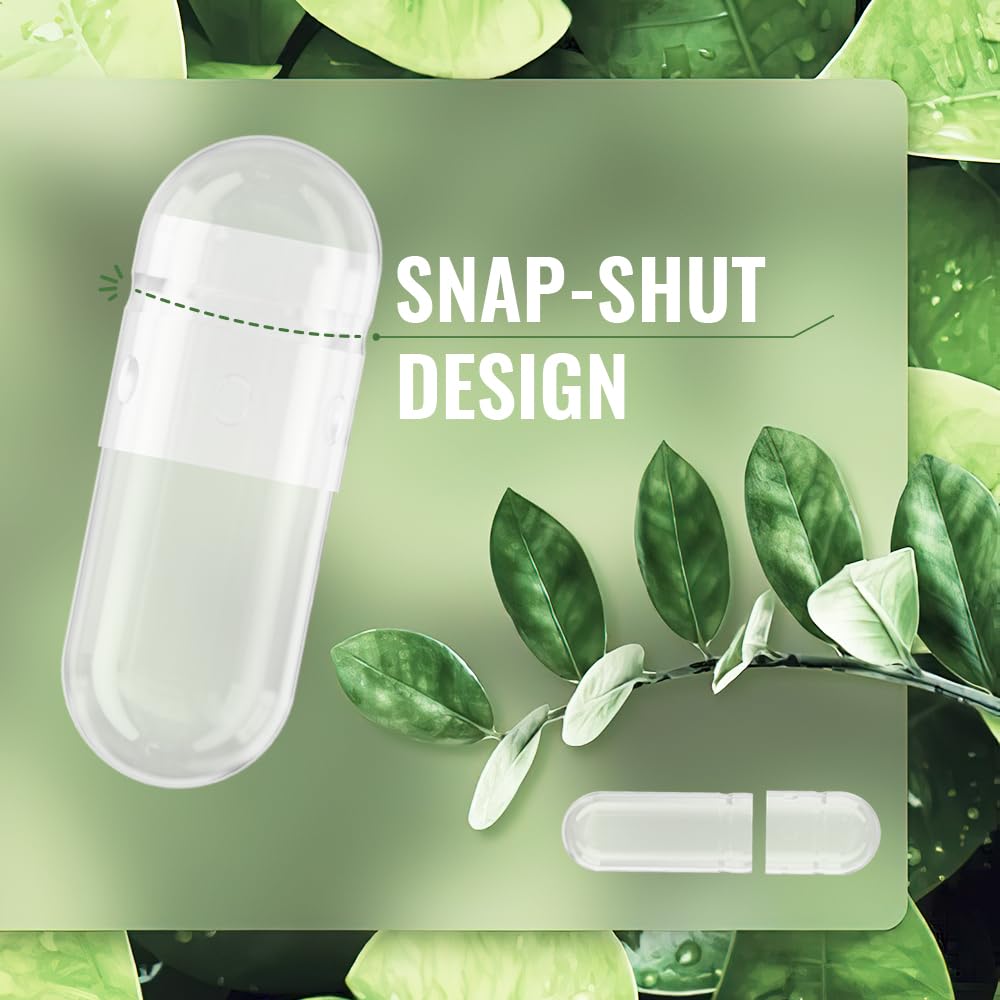ATNreuro Vegan Separated Empty Capsules Size 0 (200 Count)