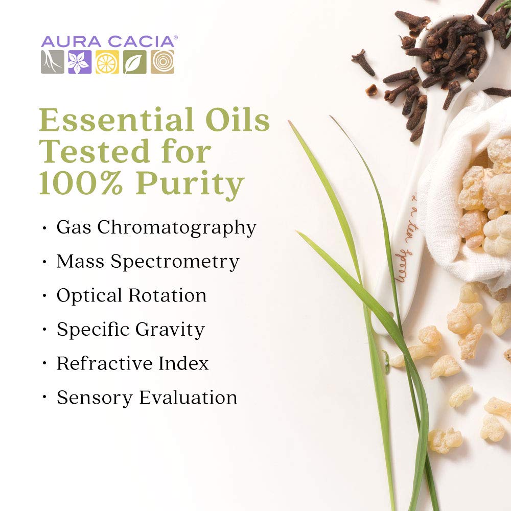 Aura Cacia Lavender Harvest Pure Essential Oil Blend 0.5 oz