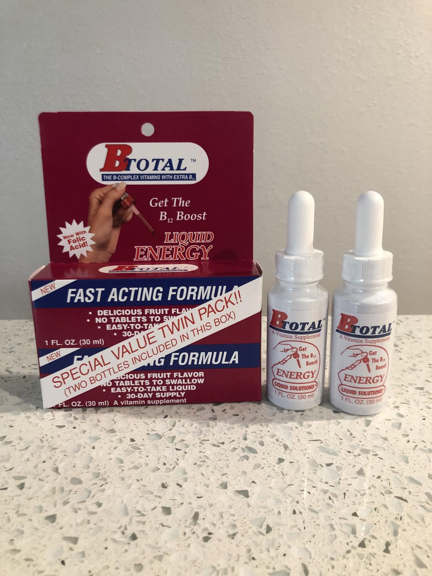 The B-Total Solution - Sublingual B Vitamins - Twin Pak
