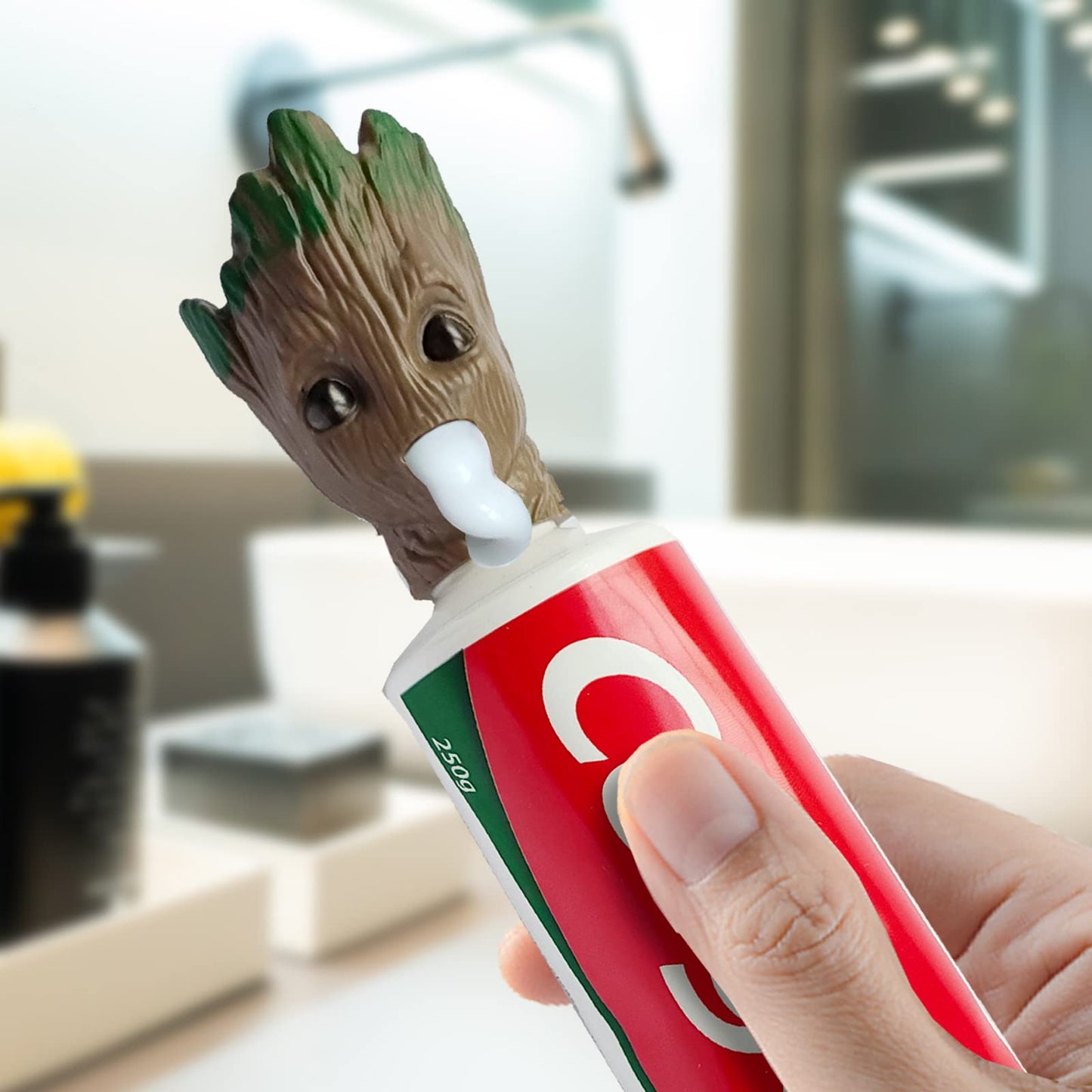 Baby Groot Toothpaste Cap - Toothpaste Topper for Kids | Star Wars Fans Gift