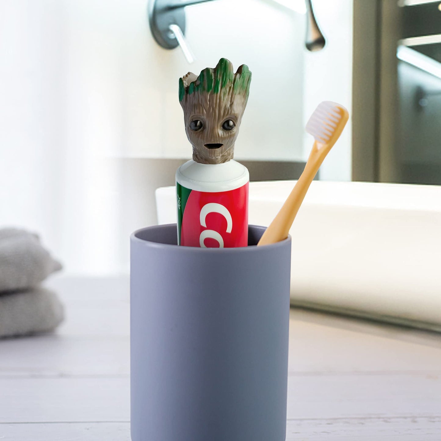 Baby Groot Toothpaste Cap - Toothpaste Topper for Kids | Star Wars Fans Gift