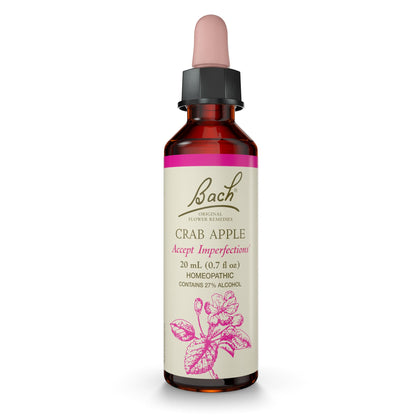 Bach Original Flower Remedies: Crab Apple - Accept Imperfections - 20mL Dropper