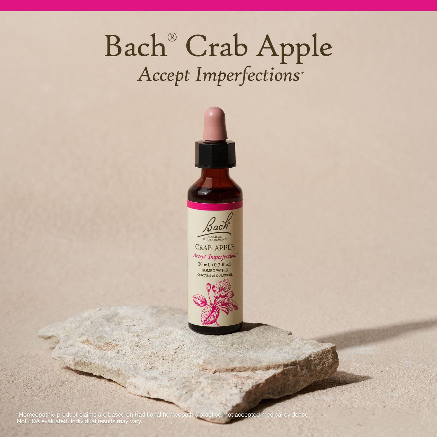 Bach Crab Apple Original Flower Remedy - Accept Imperfections | 20mL Dropper