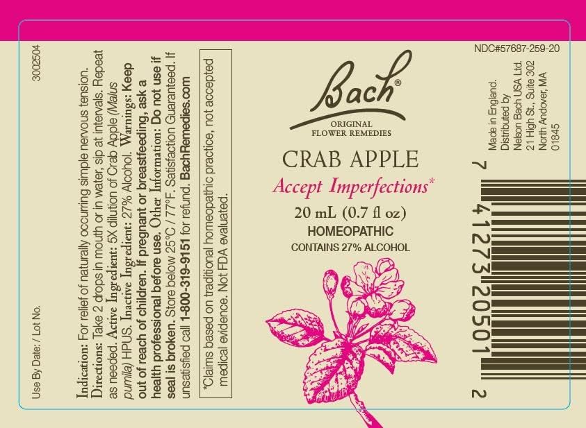 Bach Original Flower Remedies 2-Pack – Have Self-Respect (Crab Apple & Pine) 20mL x2